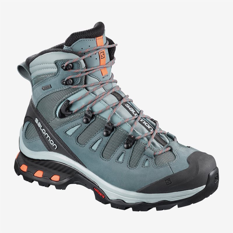 Salomon QUEST 4D 3 GTX W Womens Hiking Boots Turquoise UK ZXQJ